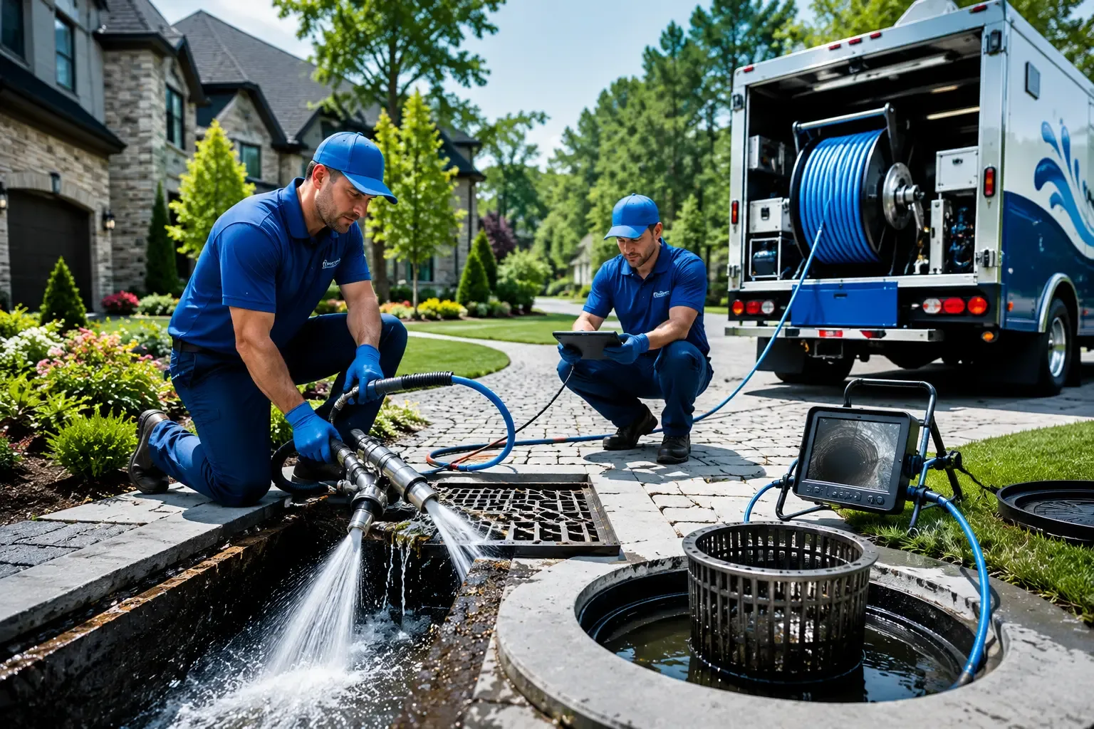 Local outdoor drain cleaning professionals in Mereta, TX